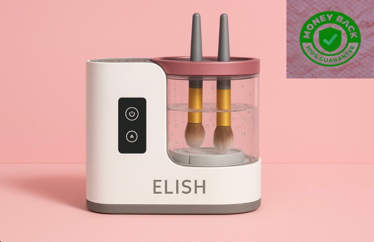 Elish Pro™-מנקה מברשות איפור מקצועי