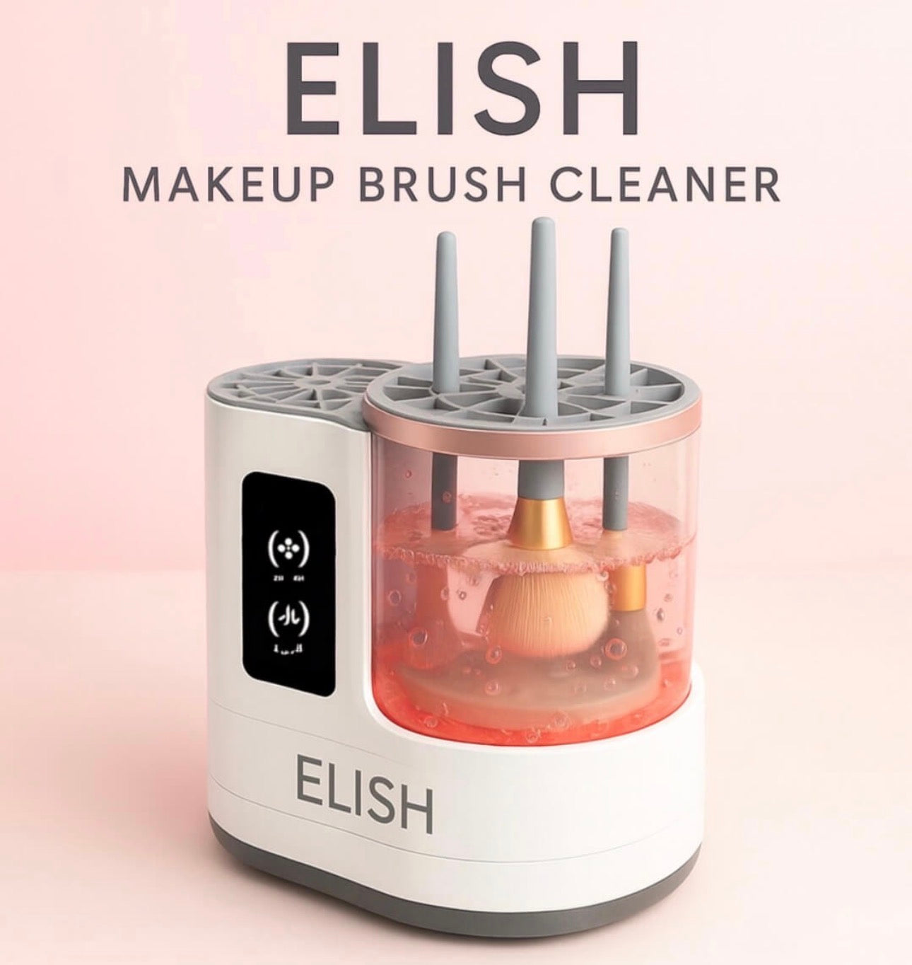 Elish Pro™-מנקה מברשות איפור מקצועי